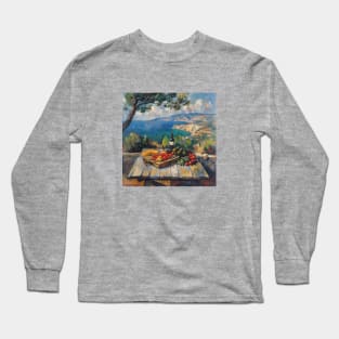 Mediterranean Coast Long Sleeve T-Shirt